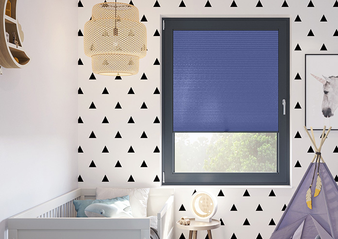Umbra (Blackout), Denim - Stick Fit Honeycomb Blind - Image 3